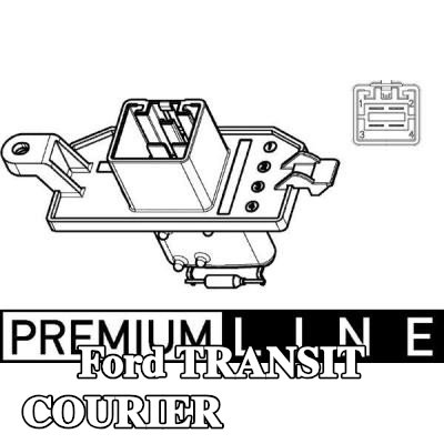 MAHLE مقاوم محرك المنفاخ — 2016 Ford Transit Courier