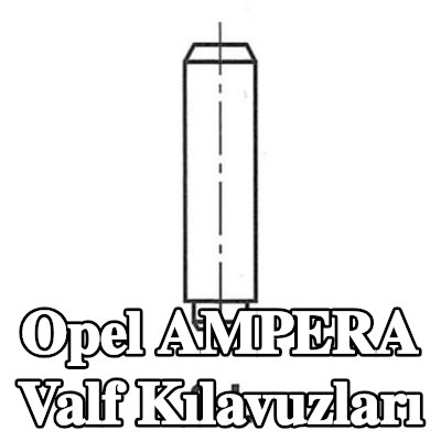 FRECCIA Valf Kılavuzları — Opel Ampera