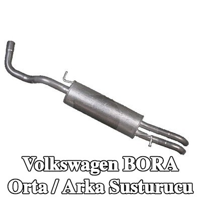 IZAWIT Orta / Arka susturucu — Volkswagen Bora