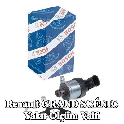 BOSCH Yakıt ölçüm valfi Yüksek Basınçlı Pompa (düşük basınç tarafı), sabitleme/montaj malzemesi ile — 2012 Renault Grand Scénic