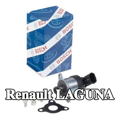 BOSCH صمام قياس الوقود مضخة الضغط العالي (جانب الضغط المنخفض), مع مواد تثبيت/تركيب — Renault Laguna