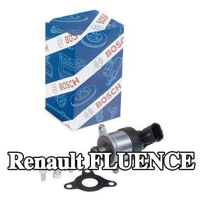 BOSCH صمام قياس الوقود مضخة الضغط العالي (جانب الضغط المنخفض), مع مواد تثبيت/تركيب — Renault Fluence