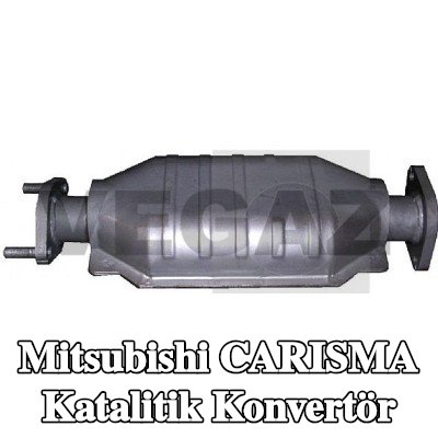 VEGAZ Sabitleme/montaj malzemesi dahil katalitik konvertör — Mitsubishi Carisma