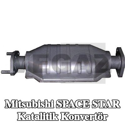 VEGAZ Sabitleme/montaj malzemesi dahil katalitik konvertör — Mitsubishi Space Star