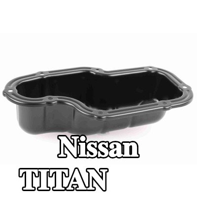 ACKOJA حوض الزيت مع سدادة تصريف الزيت, بدون حشية/مانع تسرب — Nissan Titan
