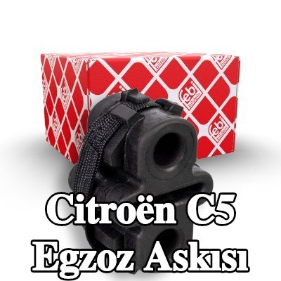 FEBI BILSTEIN Egzoz askısı Arka, Arka Aks — Citroën C5