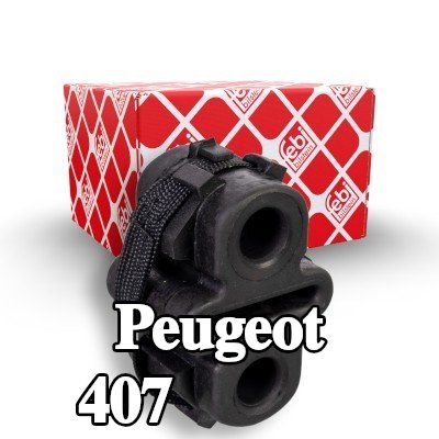 FEBI BILSTEIN حامل العادم الخلفي, المحور الخلفي — Peugeot 407