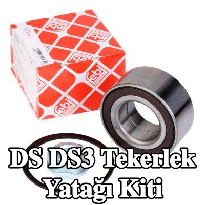 FEBI BILSTEIN Sol ön aks tekerlek yatağı kiti, Ön Aks Sağ, ABS sensör halkalı, entegre manyetik sensör halkalı — 2016 DS Ds3