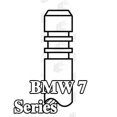 AE صمام السحب - طرف ساق الصمام مقوى — 1992 BMW 7 Series