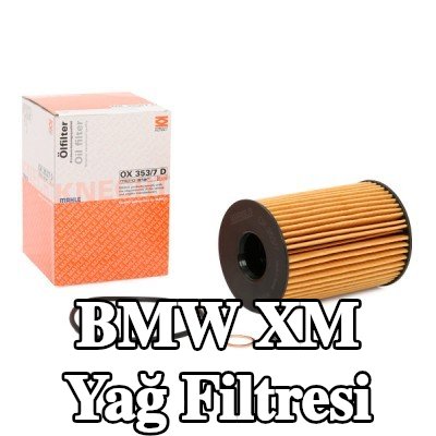 MAHLE Contalı/sızdırmazlık elemanlı yağ filtresi, yağ tahliye tapalı — 2022 BMW Xm