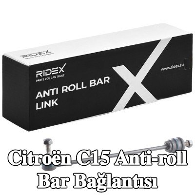RIDEX Ön aks her iki taraf için stabilizatör kolu, 350mm — 1997 Citroën C15