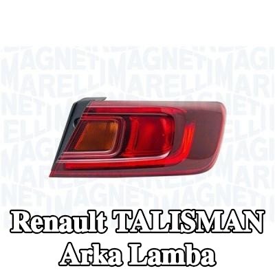 MAGNETI MARELLI Arka lamba Sol, ampullü — 2015 Renault Talisman