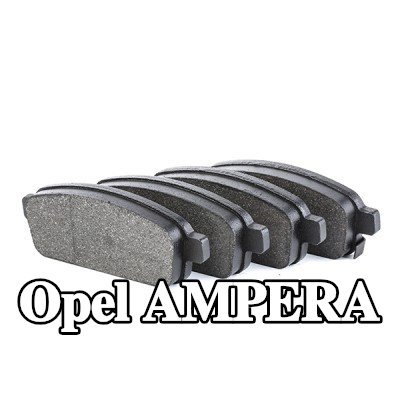 BOSCH مجموعة وسادات الفرامل 16, 6mm, مع لوحة مانعة للصرير, مع دليل التركيب, مع ملحقات — 2012 Opel Ampera