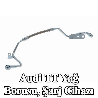 VAICO Yağ Borusu, şarj cihazı — 2002 Audi Tt