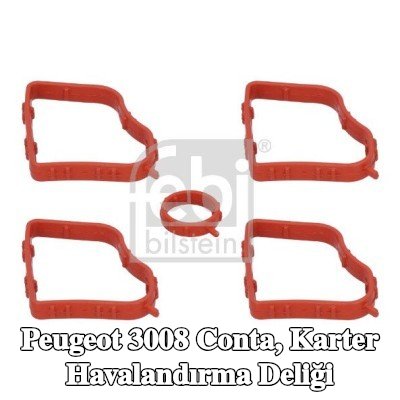 FEBI BILSTEIN Conta, karter havalandırma deliği — Peugeot 3008