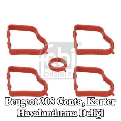 FEBI BILSTEIN Conta, karter havalandırma deliği — Peugeot 308