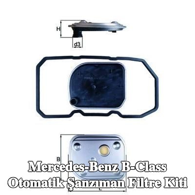 MAHLE Conta/sızdırmazlık elemanı içeren otomatik şanzıman filtre kiti — 2011 Mercedes-Benz B-Class