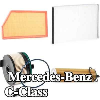 RIDEX مجموعة الفلاتر — Mercedes-Benz C-Class