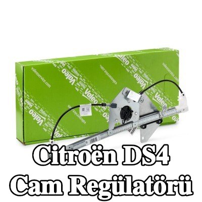 VALEO Sol ön cam regülatörü, Elektrikli, elektrik motoru olmadan — Citroën Ds4
