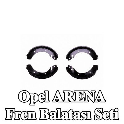 HELLA El freni kolu olmayan fren pabucu seti — Opel Arena