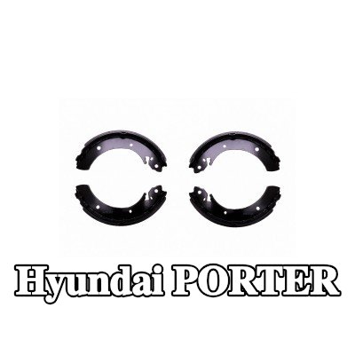 HELLA مجموعة أحذية الفرامل بدون ذراع فرامل اليد — Hyundai Porter