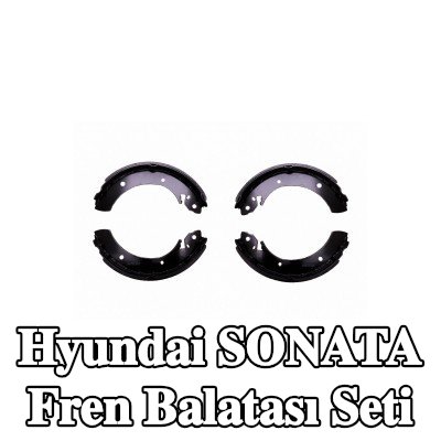 HELLA El freni kolu olmayan fren pabucu seti — 1997 Hyundai Sonata
