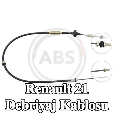 A.B.S. Debriyaj kablosu — 1990 Renault 21