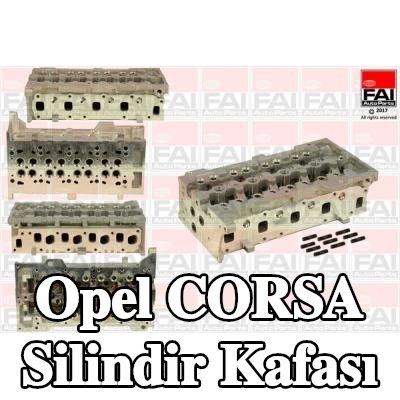 FAI AutoParts Eksantrik mili olmayan silindir kafası, valf yayları olmadan, valfsız — 2003 Opel Corsa