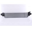 NISSENS Hızlı bağlantı elemanlı intercooler, Sol konektör, açılı, Sağ konektör, açılı — Opel Adam (1)