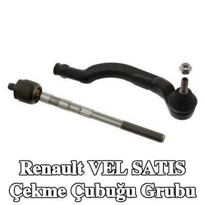 FEBI BILSTEIN Rot kolu grubu Ön Aks Sağ, kilit somunu ile — Renault Vel Satis