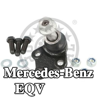 OPTIMAL مفصل كروي للمحور الأمامي الأيسر, المحور الأمامي الأيمن, السفلي, مع ملحقات — Mercedes-Benz Eqv