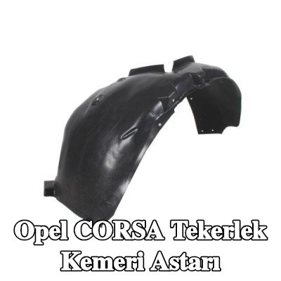 BLIC Tekerlek kemeri kaplaması Sol Ön, PE (Polietilen) — 2003 Opel Corsa