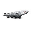 VALEO Far ORİJİNAL PARÇA, Sol, H1, H7, PY21W, W5W, far seviyeleme motorlu, Gösterge Rengi: şeffaf — Peugeot 207 (2)