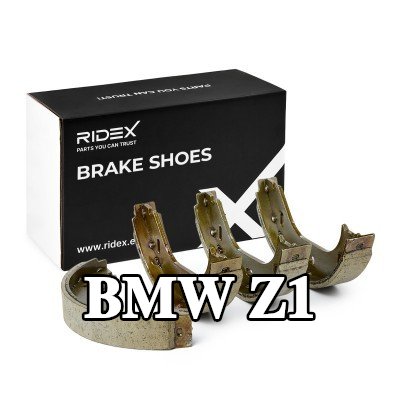 RIDEX مجموعة أحذية الفرامل للمحور الخلفي, 160, 0mm — BMW Z1