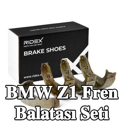 RIDEX Arka aks fren pabucu seti, 160, 0mm — BMW Z1