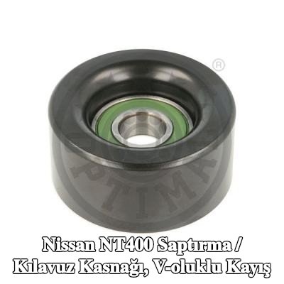OPTIMAL Saptırma / kılavuz kasnağı, V-ribbed belt Outer Diameter: 70mm, Ø: 12mm — Nissan Nt400
