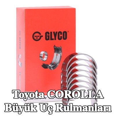 GLYCO Büyük Uç Yatakları Çelik tabanlı alüminyum alaşımı — 1997 Toyota Corolla