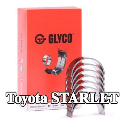 GLYCO محامل الطرف الكبير من سبائك الألومنيوم على قاعدة فولاذية — Toyota Starlet