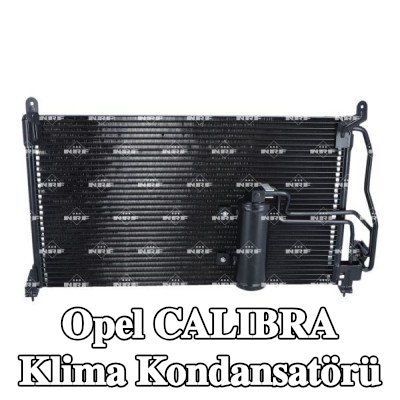NRF Kurutuculu klima kondansatörü, conta halkası ile, azot dolgulu — 1990 Opel Calibra