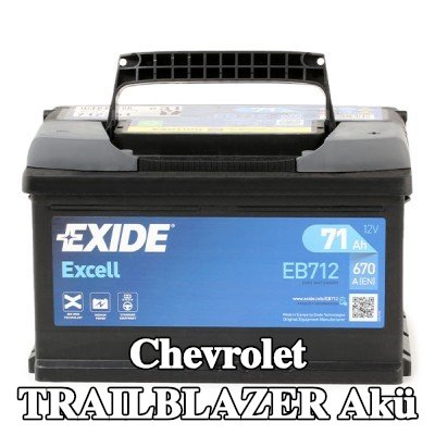 EXIDE Excell Akü — 2005 Chevrolet Trailblazer
