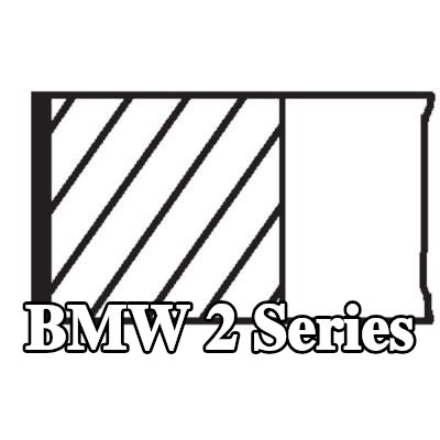 MAHLE مجموعة حلقات المكبس — BMW 2 Series