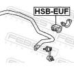 FEBEST Ön aks stabilizatör çubuğu burcu, 25mm — Honda Integra (2)