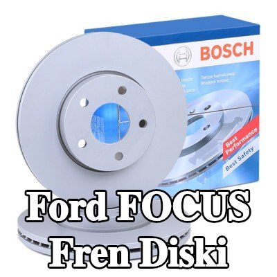 BOSCH Fren diski Dış Çap: 278mm, Havalandırmalı, içten havalandırmalı, Kaplamalı — 2016 Ford Focus