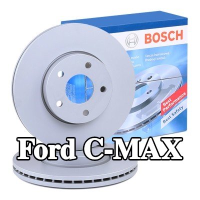 BOSCH القطر الخارجي لقرص المكابح: 278mm, مُهوى, مزود بفتحات تهوية داخلية, مطلي — Ford C-max