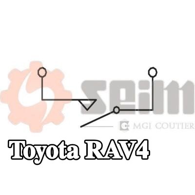 SEIM مفتاح القابض للتحكم في السرعة — Toyota Rav4