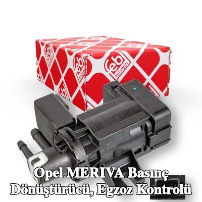 FEBI BILSTEIN Basınç dönüştürücü, egzoz kontrolü — Opel Meriva