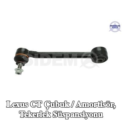 SIDEM Çubuk / Dikme, ön tekerlek süspansiyonu, Arka Aks Alt — Lexus Ct