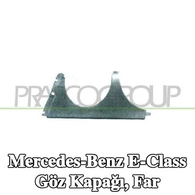 PRASCO Göz kapağı, far Sol Ön — Mercedes-Benz E-Class