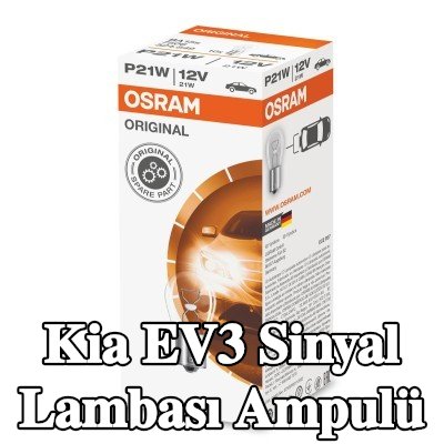 OSRAM Sinyal ampulü ORIGINAL LINE, P21W, 12V — Kia Ev3