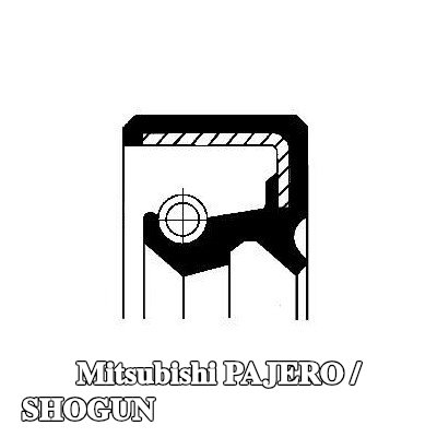 CORTECO حشية العمود، ناقل حركة أوتوماتيكي — Mitsubishi Pajero / Shogun